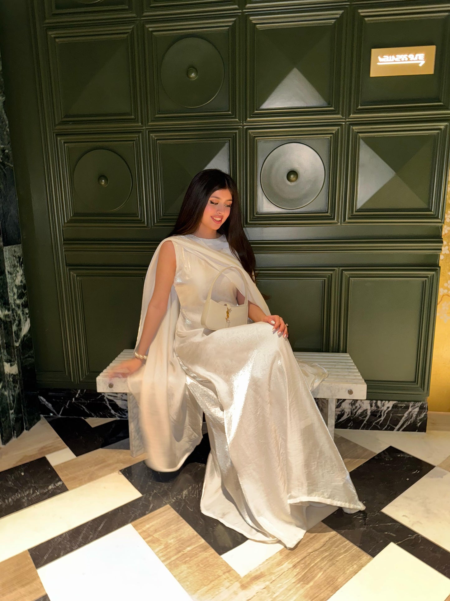Elysian Lava Maxi – Luxe Cape Edition