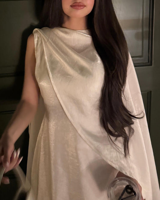 Elysian Lava Maxi – Luxe Cape Edition