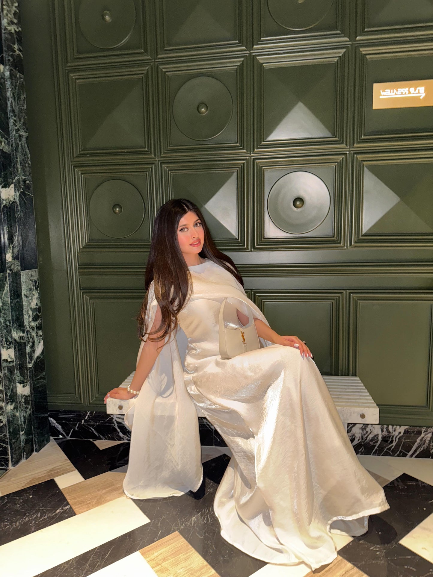 Elysian Lava Maxi – Luxe Cape Edition