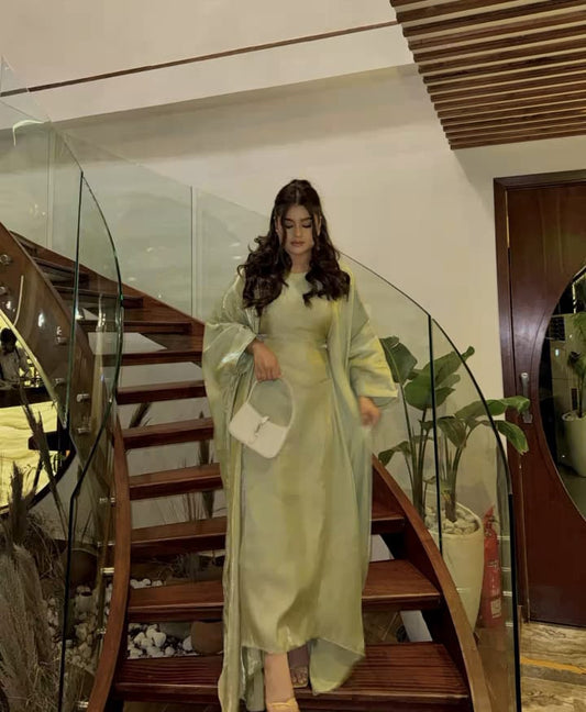 Butterfly Kaftan – Sage Serenity