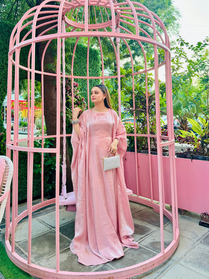Butterfly Kaftan – Rose Dust