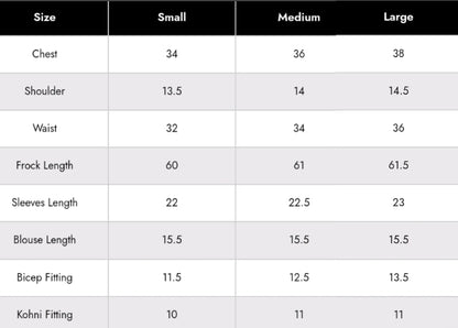 Sufiyana – Anarkali Frock