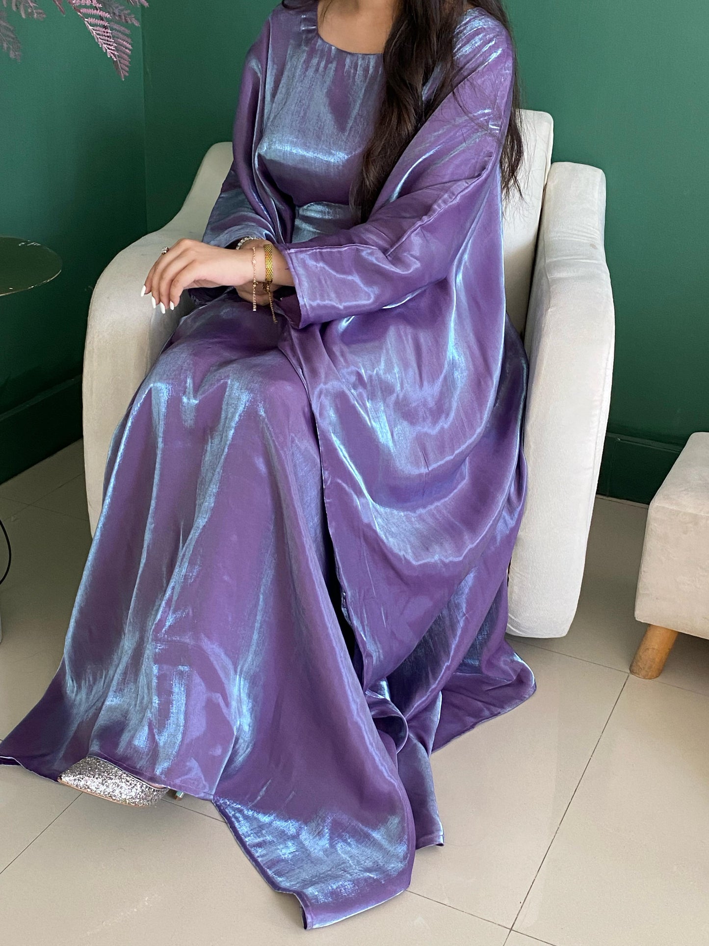 Butterfly Kaftan – Lavender Haze